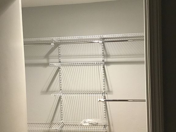 downstairs walk-in closet
