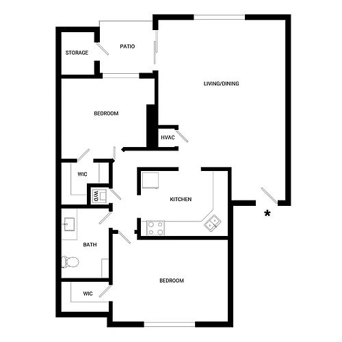 Floor plan Majestic