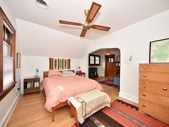 LIVING ROOM. Used by previous owners as a primary bedroom suite (they occupied both floors of the duplex).