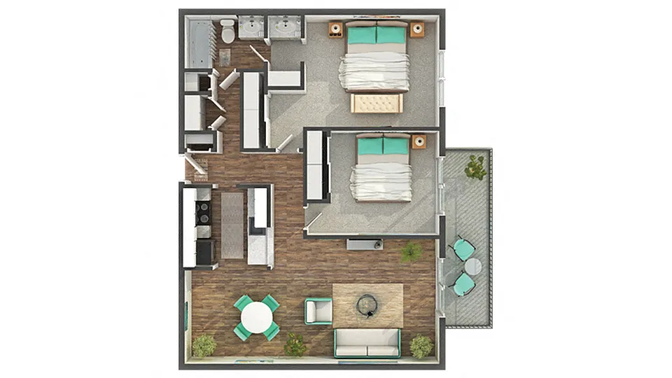 Floor plan Eight 72