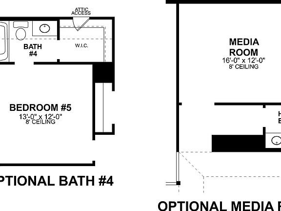 Rincon Second Floor Options