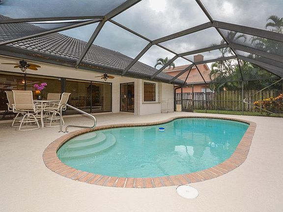 Screened pool and patio