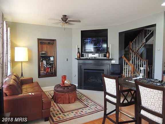 Family room convenient to kitchen.
