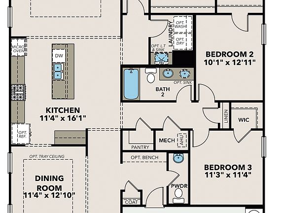 The Glenwood Floor Plan