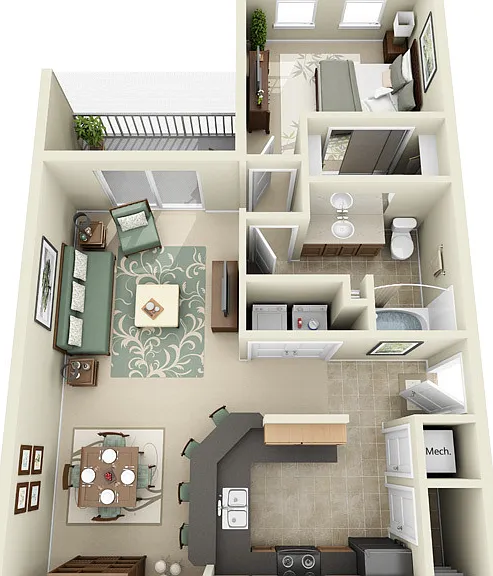 Arbor Glen Apartments - Napa - 1 Beds - 1 Baths - 821 Sq. ft.
