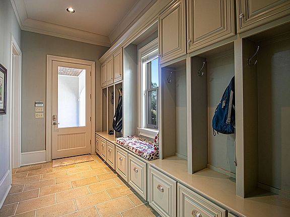 Cubbies by side door