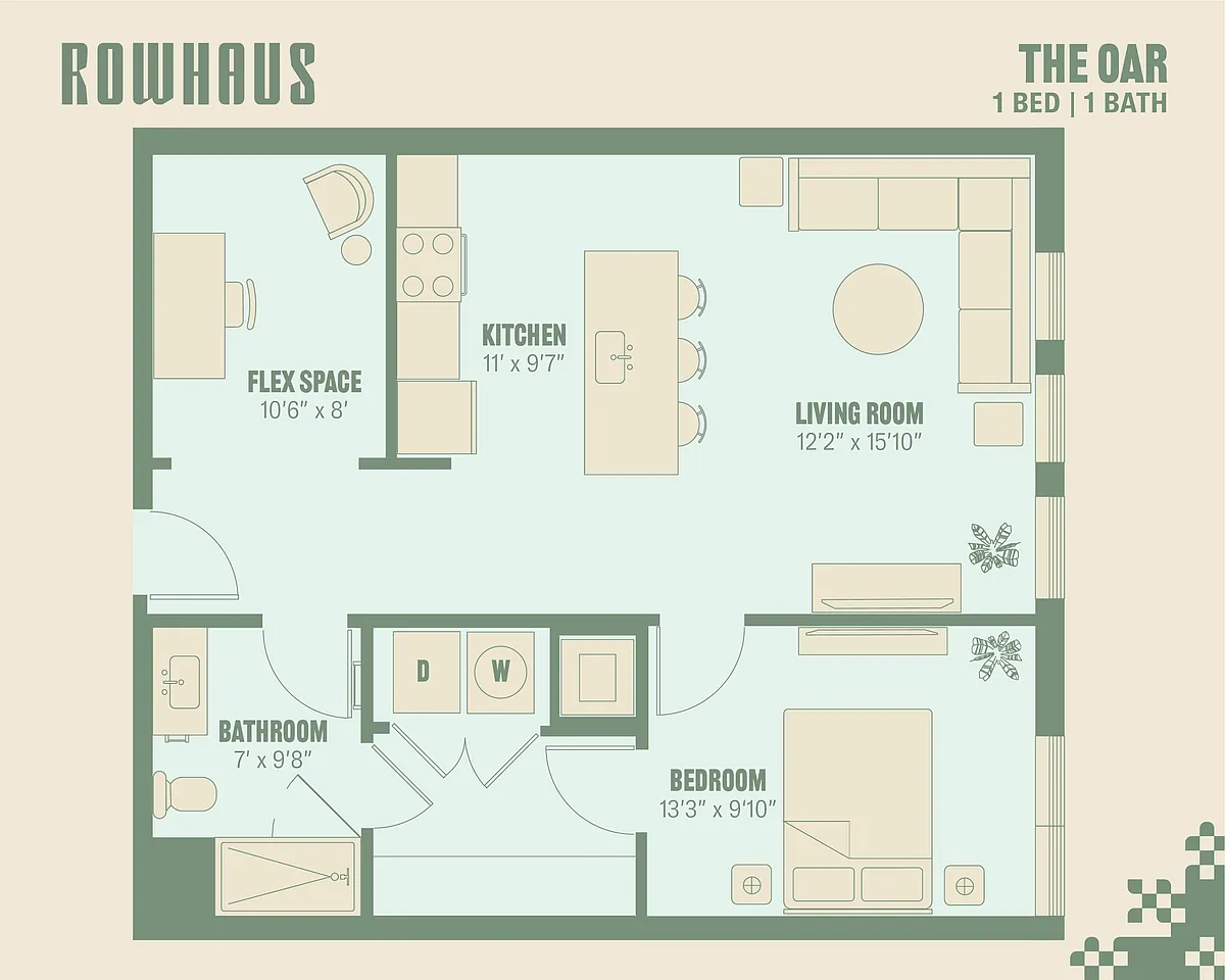 Floor plan The Oar
