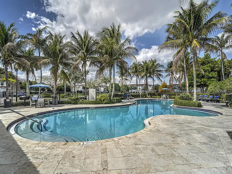 Resort-Style Pool with Lounges