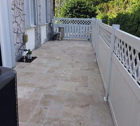 Additional Side Fenced Patio