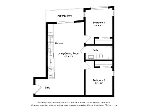 Floor plan A8