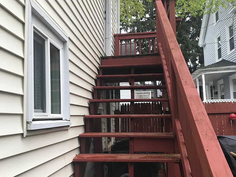 Back stairs