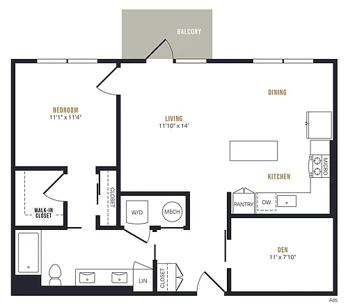 Floor plan A4