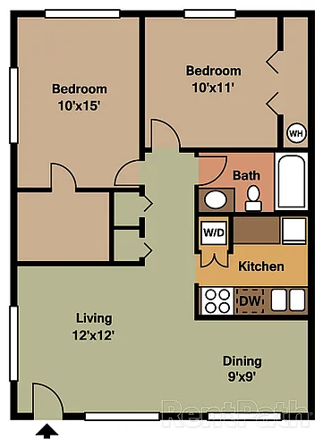 Floor plan 2a1 - Bahama