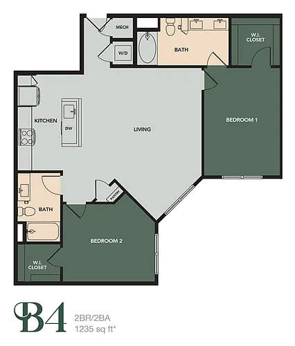 Floor plan B4