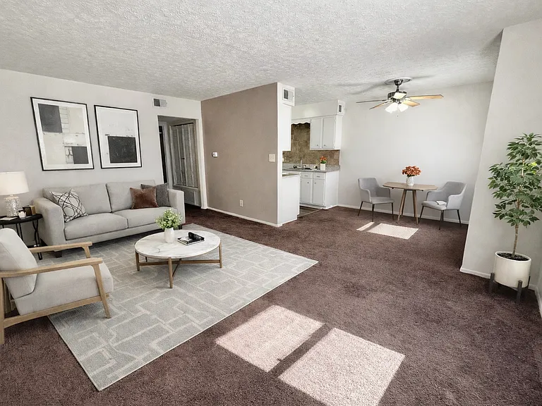 Virtually staged with ChatGPT to reflect the true potential of this floor plan at our Jefferson Square location.