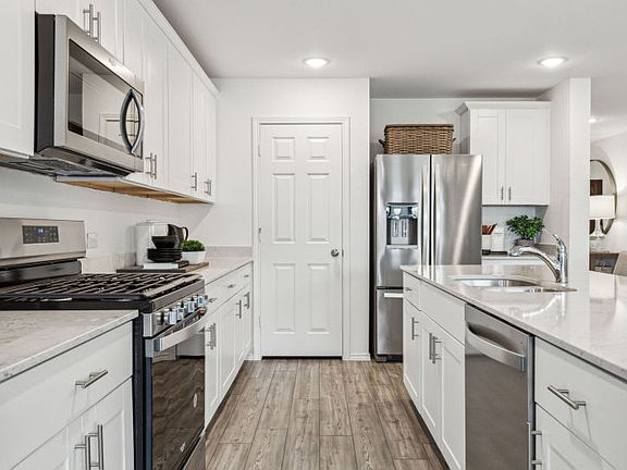 Abundant cabinet space