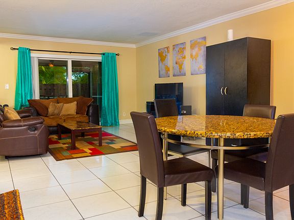 Living room and Dining room