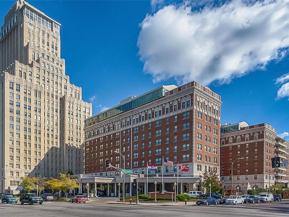 The iconic Chase Park Plaza, a National Register of Historic Places.