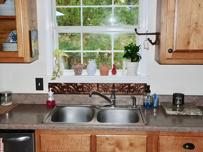 East wall of Kitchen