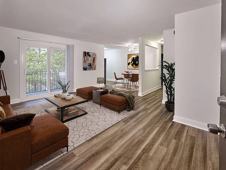 Open and inviting floor plan