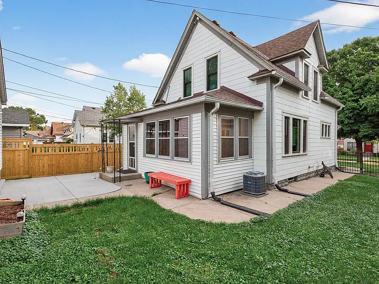 Large Backyard ideal for outdoor enjoyment.