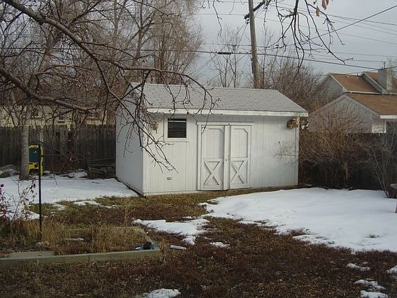 Backyard shed