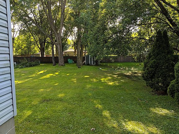 Backyard from the side