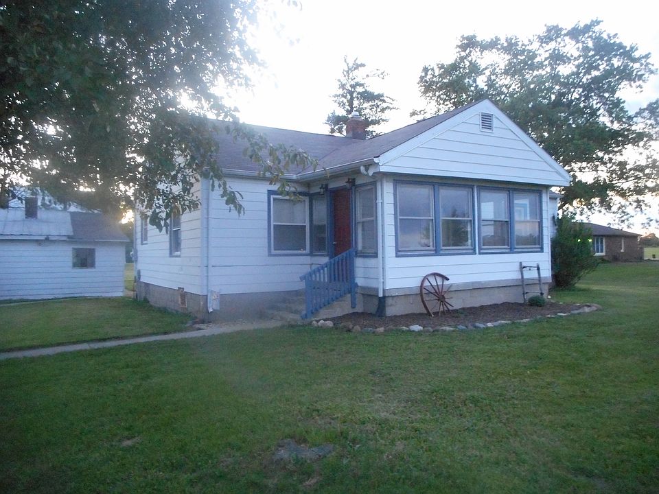 The front of the house