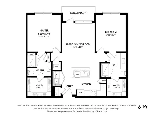 Floor plan B1B