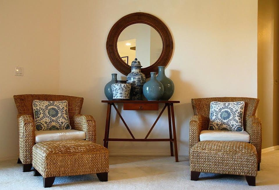 Living Room with slider to Lanai