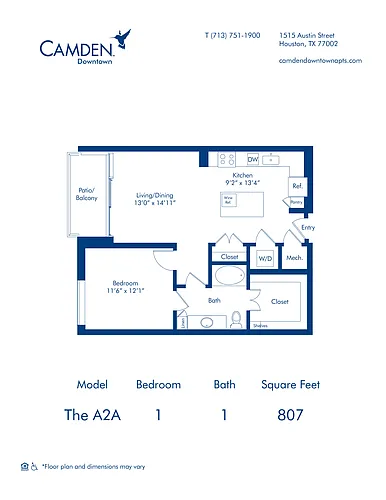 Floor plan The A2A