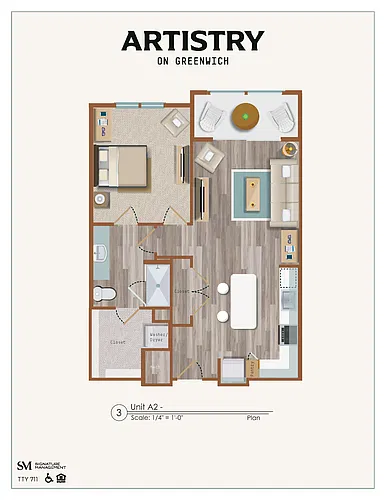 Floor plan A2