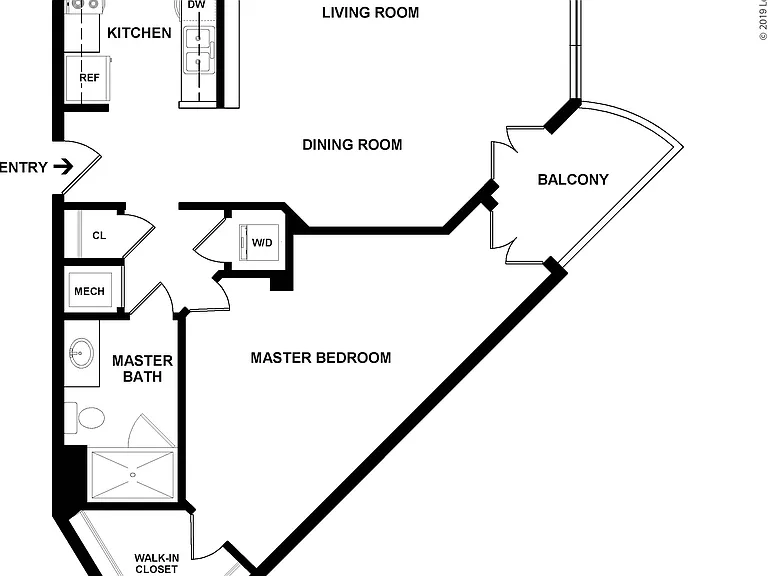 Madrid: Beds - 1: Baths - 1: SqFt Range - 808 to 808