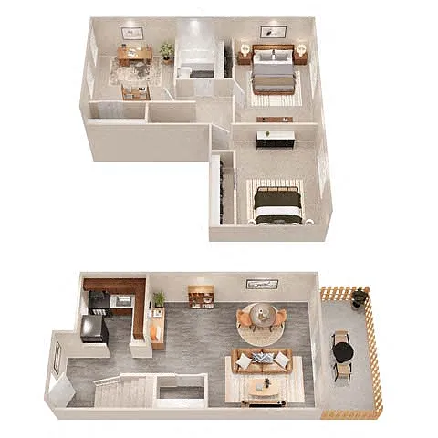 Floor plan Harmony Luxury
