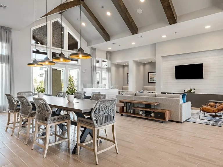 Modern Resident Clubhouse at The Hightone - Denton, TX