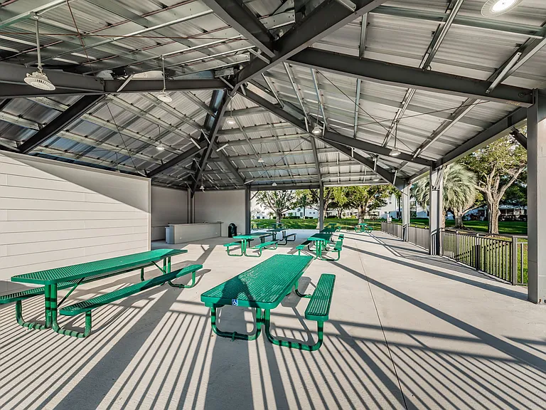 Pavilion with grill for gatherings