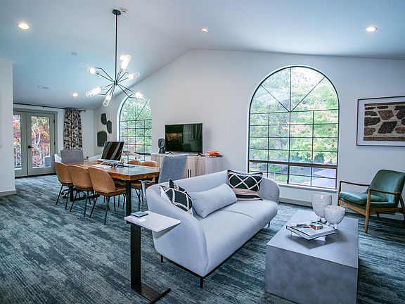 Clubhouse Lounge and Kitchen