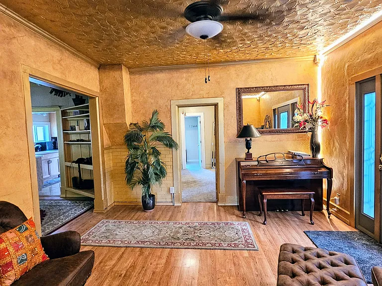 family room straight ahead bedroom 2