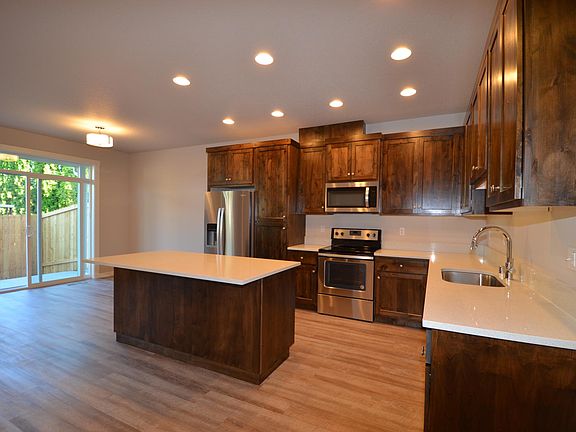 Kitchen looking at dining area