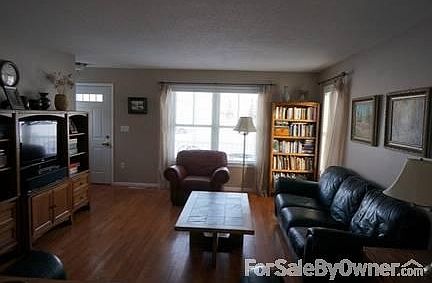 Living room. Family room in basement.