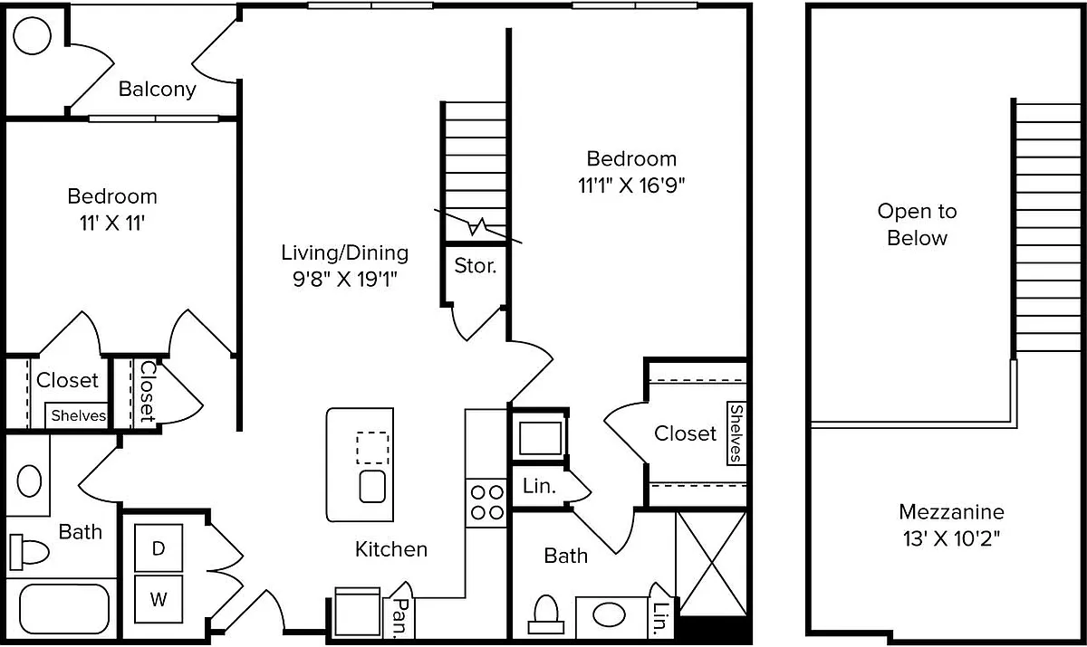 Floor plan B5L