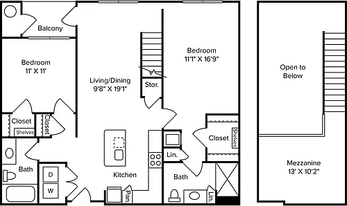 Floor plan B5L