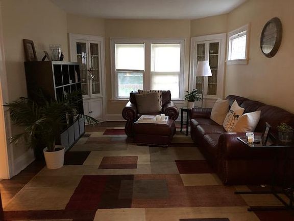 View with current tenants furnishings.