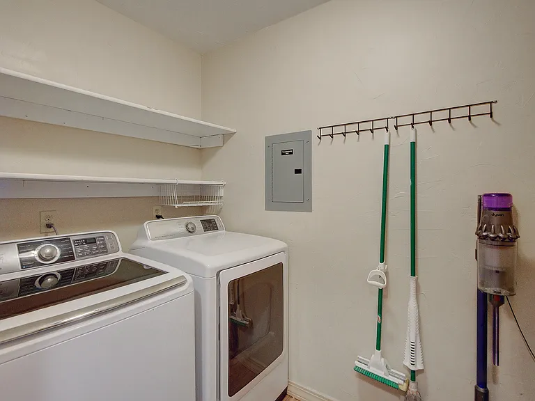 Laundry room on main floor