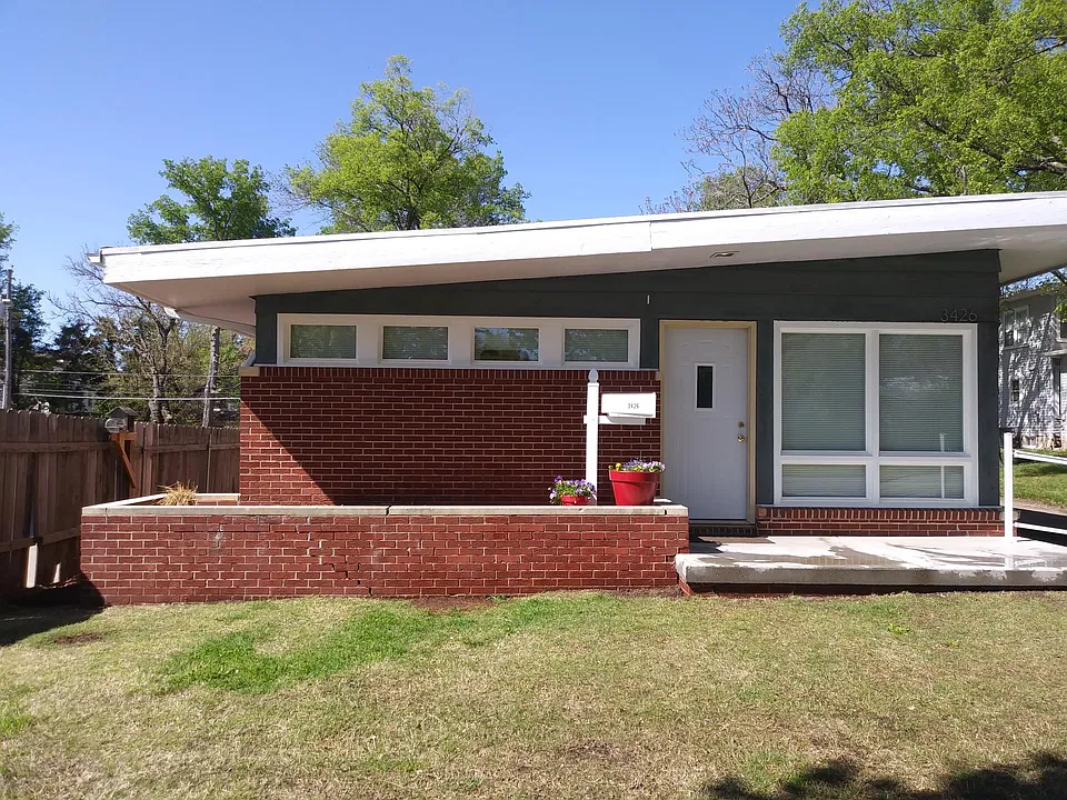 Mid-century modern duplex in the heart of the historic Sleepy Hollow Neighborhood