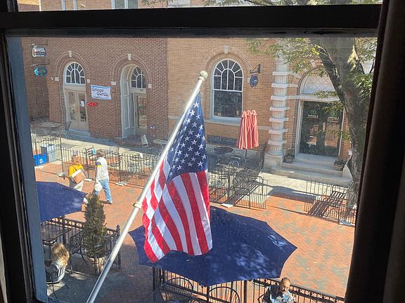 View out apartment windows.