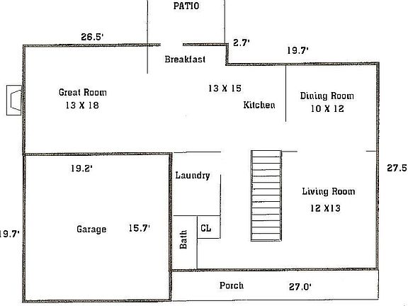1st floor plan