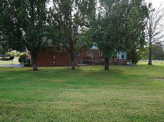 From back of property