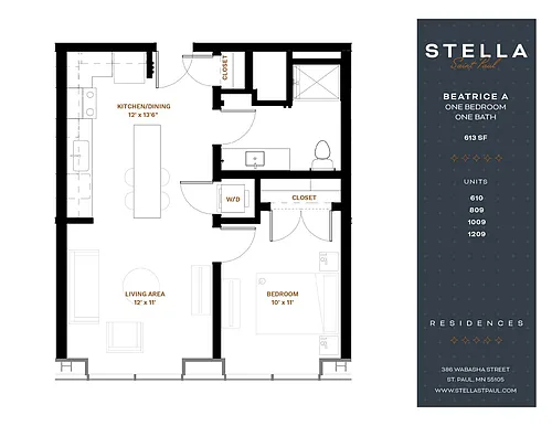 Floor plan Beatrice
