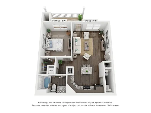 Floor plan A2